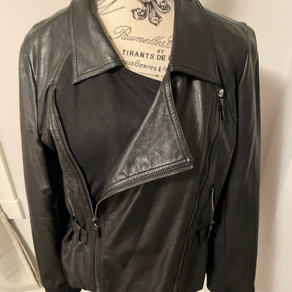 Club Monaco Leather Jacket - Picture 3 of 11